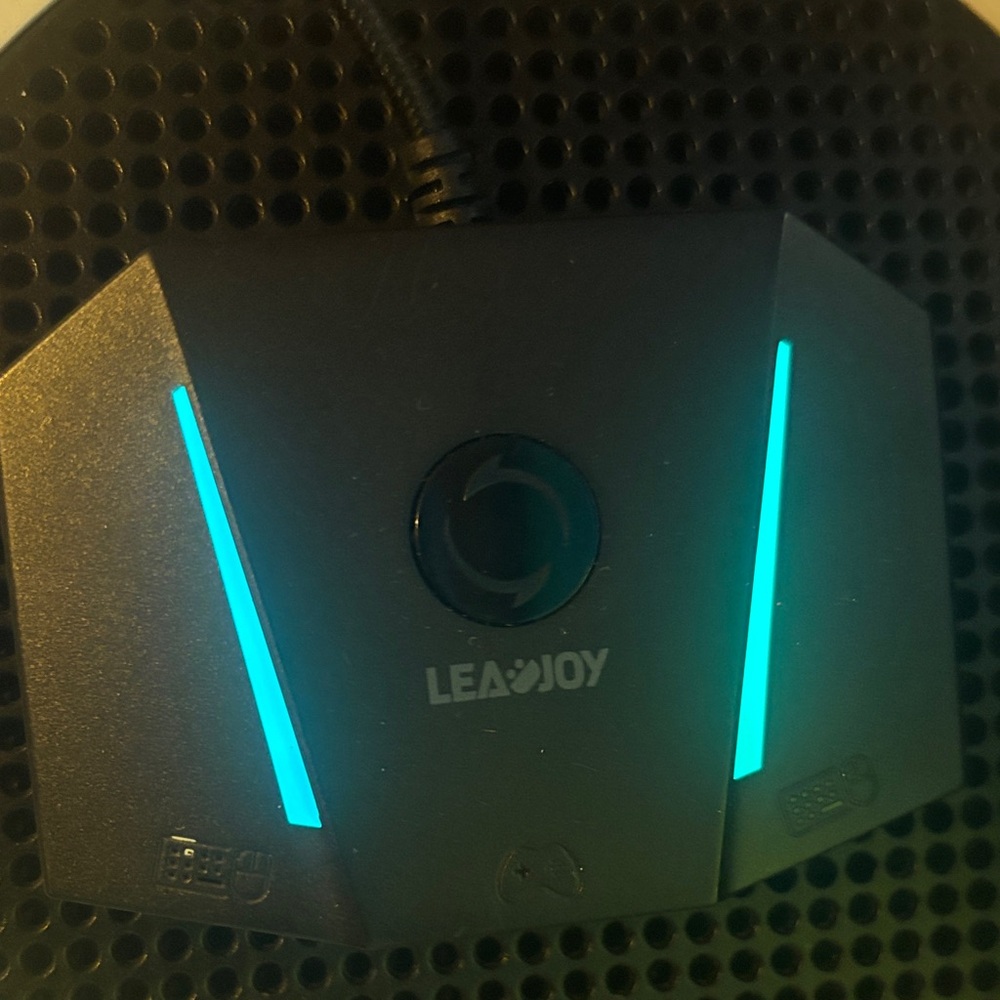 Gaming Keyboard Adapter - Black with Blue Accents